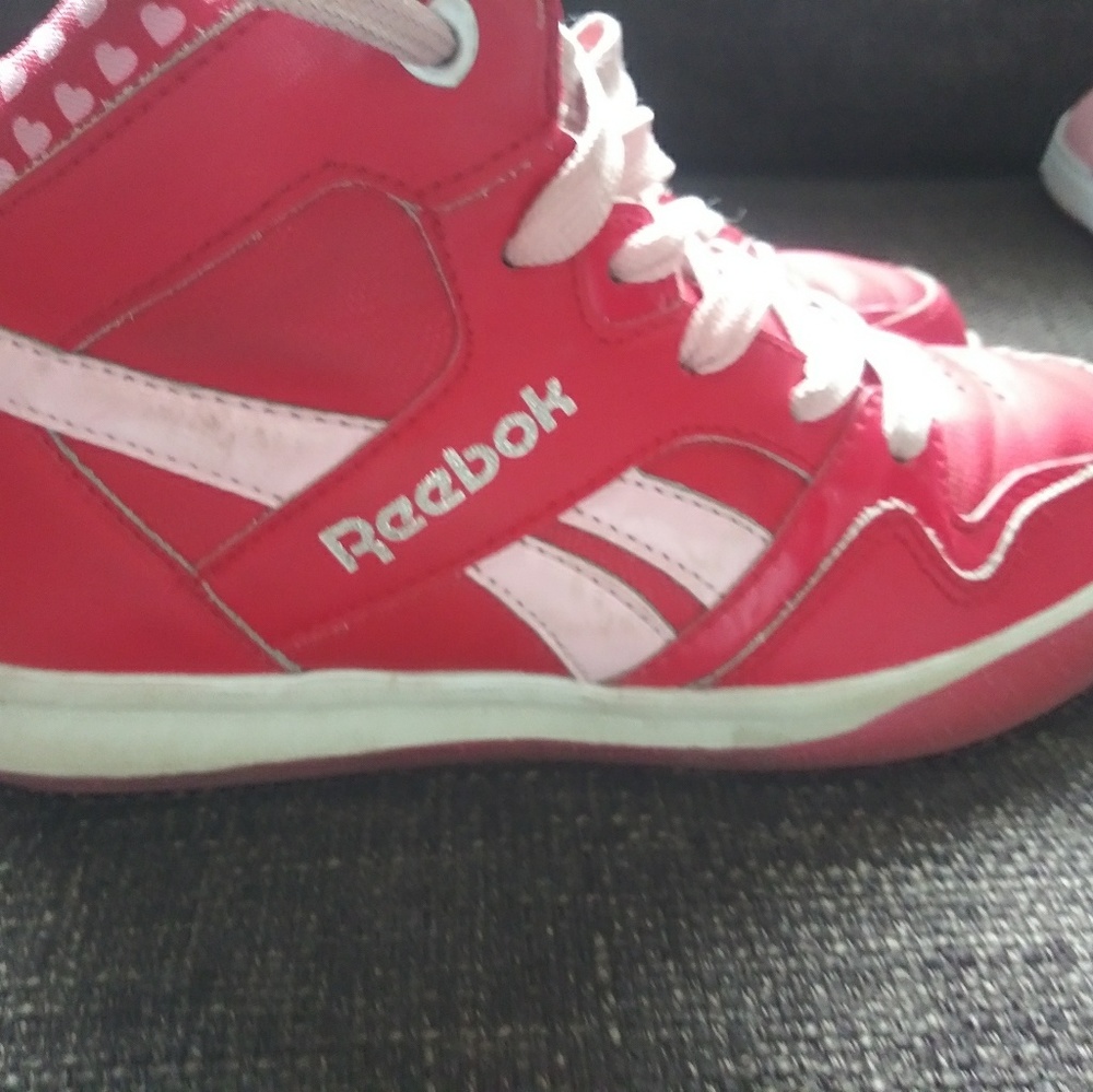 Red Rebook Girls Size 1